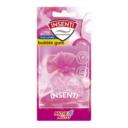 MOJE AUTO MOJE AUTO κρεμαστό αρωματικό αυτοκινήτου 15-007 bubble gum, crystals 20g