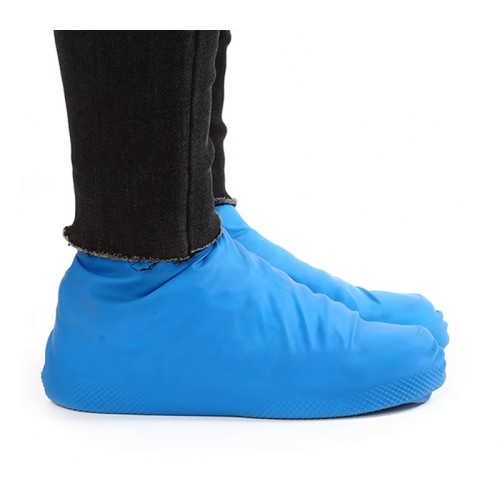 UNBRANDED Αδιάβροχα καλύμματα παπουτσιών BQ41G, σιλικόνης, 41-47 μέγεθος, μπλε