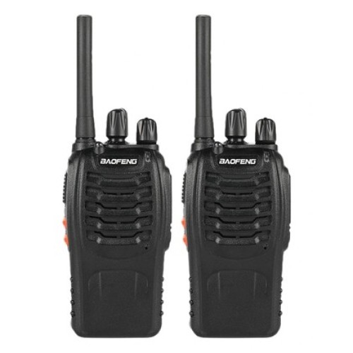 BAOFENG BAOFENG σετ ασύρματοι πομποδέκτες BF-88E, PMR, 0.5W, μαύρο, 2τμχ