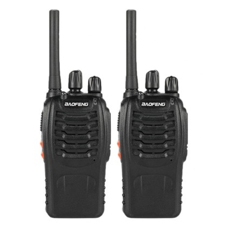 BAOFENG BAOFENG σετ ασύρματοι πομποδέκτες BF-88E, PMR, 0.5W, μαύρο, 2τμχ
