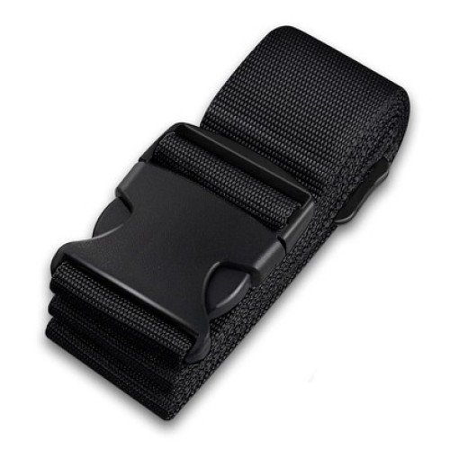 HOME USE HOME USE ιμάντας βαλίτσας HUH-0242, ρυθμιζόμενος, 2m, μαύρος