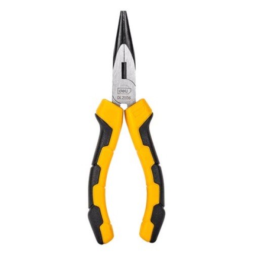 DELI DELI μυτοτσίμπιδο ίσιο DL2106 με αντιολισθητικές λαβές, 160mm