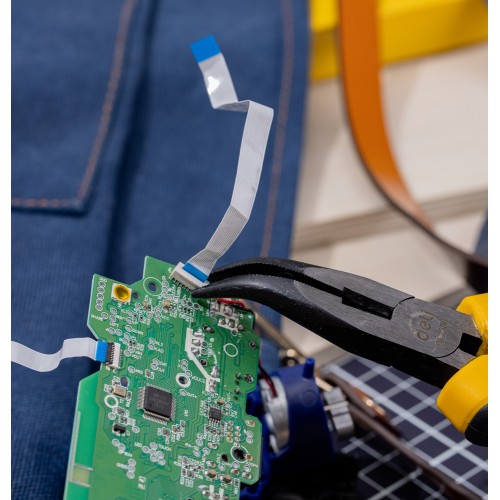 DELI DELI μυτοτσίμπιδο κυρτό DL2306 με αντιολισθητικές λαβές, 160mm