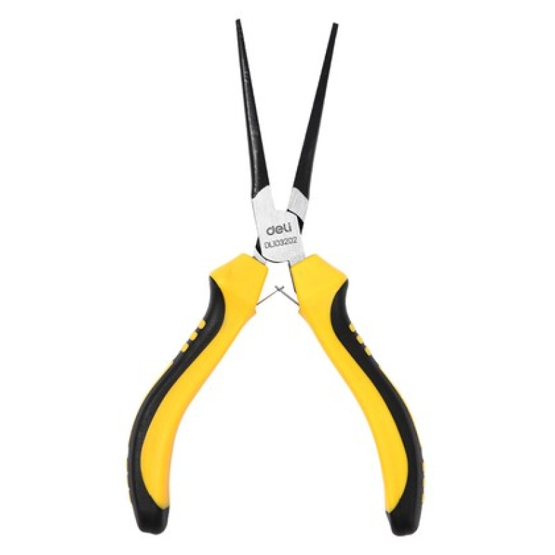 DELI DELI μυτοτσίμπιδο ίσιο DL103202 με αντιολισθητικές λαβές, 150mm