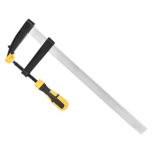 DELI DELI σφιγκτήρας τύπου F DL110525 με μέγιστο άνοιγμα 250mm, μαύρος