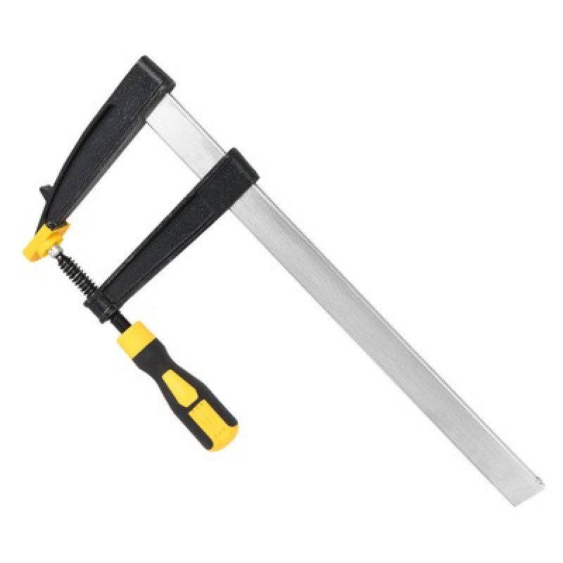 DELI DELI σφιγκτήρας τύπου F DL111230 με μέγιστο άνοιγμα 300mm, μαύρος