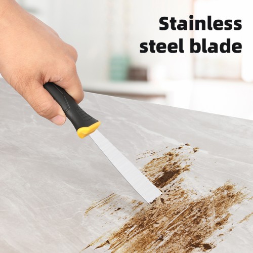 DELI DELI σπάτουλα DL-HD1 με αντιολισθητική λαβή, ανοξείδωτο ατσάλι, 25mm