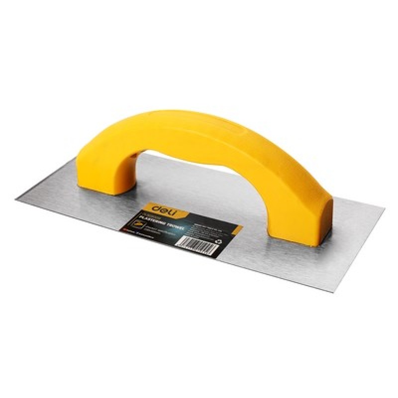 DELI DELI σπάτουλα σοβατίσματος DL509309 με πλαστική λαβή, χάλυβας άνθρακα, 230x100mm