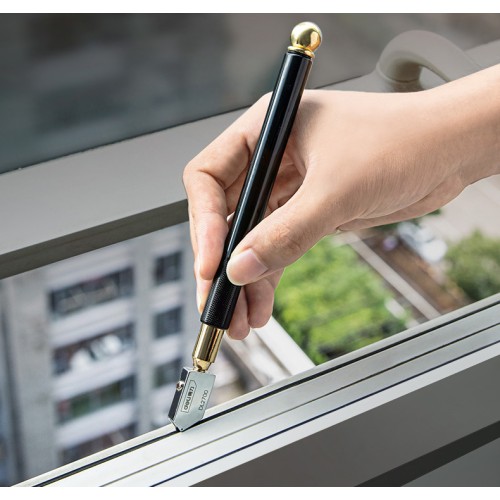 DELI DELI υαλοκόπτης λαδιού DL2700 με δοχείο λαδιού, 3-12mm πάχος κοπής, 180mm