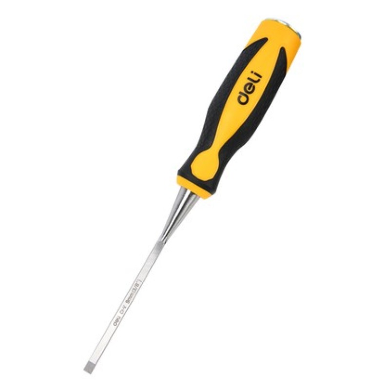 DELI DELI σκαρπέλο ξύλου DL6209-E1 με αντιολισθητική λαβή, 9mm