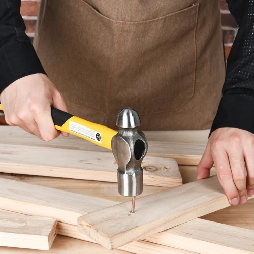 DELI DELI σφυρί μπάλας DL443024 με αντιολισθητική Fiberglass λαβή, 680gr, 345mm