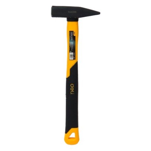 DELI DELI σφυρί DL442005 με αντιολισθητική Fiberglass λαβή, 500gr, 335mm