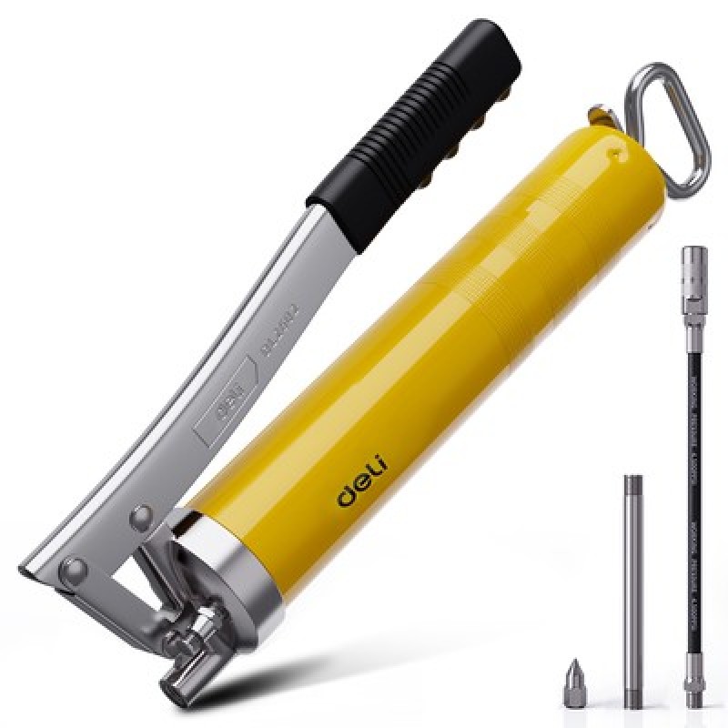 DELI DELI γρασαδόρος χειρός DL2602 με εύκαμπτο σωλήνα, 400cc, 4500-6000psi