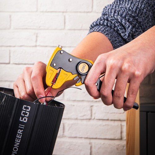 DELI DELI απογυμνωτής καλωδίων DL2003 με κόφτη, 0.5~6mm, 165mm