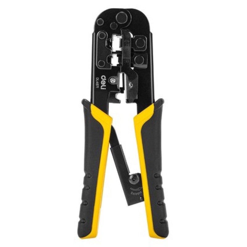 DELI DELI πρέσα ακροδεκτών καλωδίων δικτύου DL4971, 4P/6P/8P, 200mm