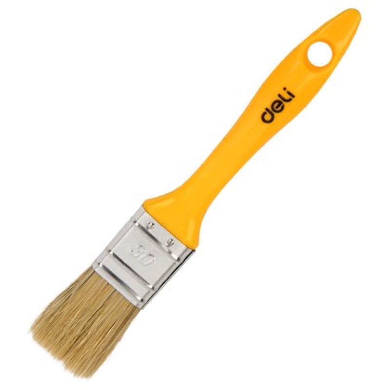DELI DELI πινέλο βαφής DL509133 με φυσικές τρίχες, πλαστική λαβή, 30mm