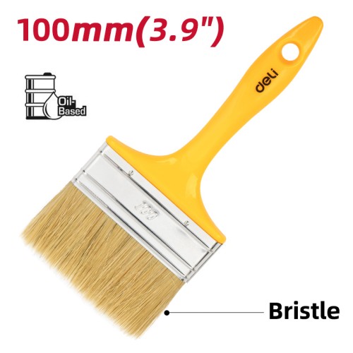 DELI DELI πινέλο βαφής DL509139 με φυσικές τρίχες, πλαστική λαβή, 100mm