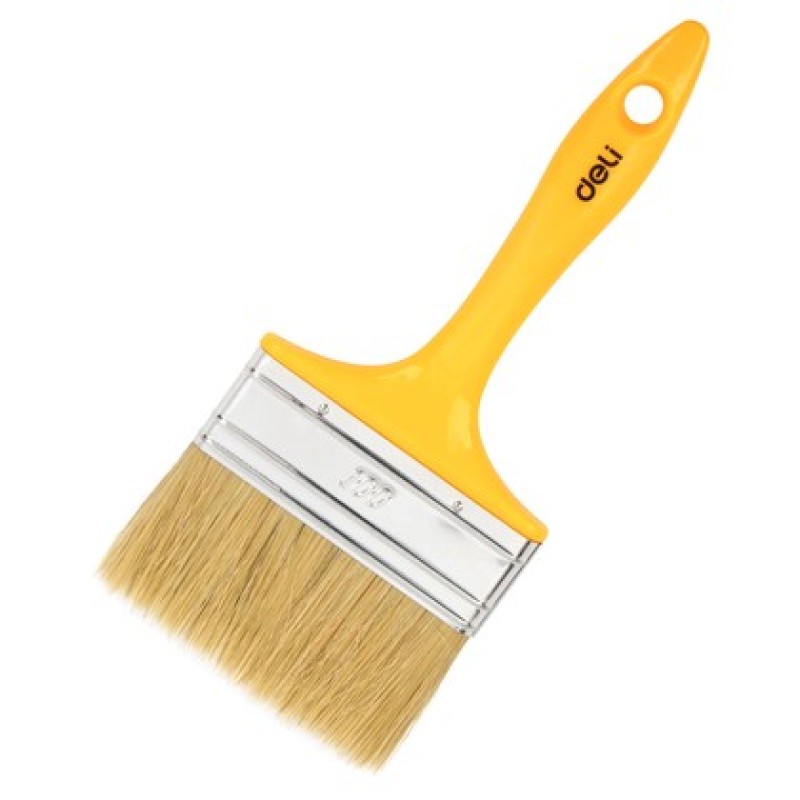 DELI DELI πινέλο βαφής DL509139 με φυσικές τρίχες, πλαστική λαβή, 100mm