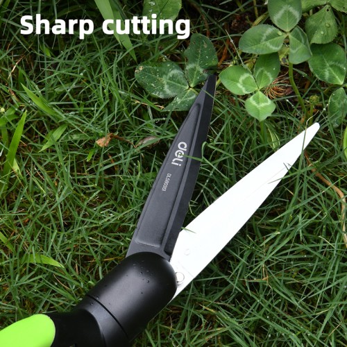 DELI DELI ψαλίδι χλόης/θάμνων DL580351 με αντιολισθητικές λαβές, 340mm