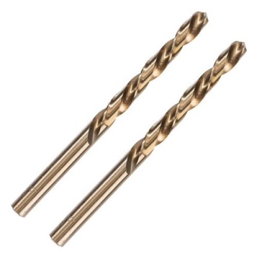 DELI DELI σετ τρυπάνια DH-MHZ020-E2 για μέταλλο, M35 HSS 5% κοβαλτίου, DIN 388, 2x49mm, κυλινδρικό, 2τμχ
