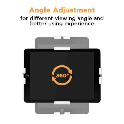 Powertech POWERTECH επιτοίχια βάση tablet PT-1447, αντικλεπτική, 7.9-11