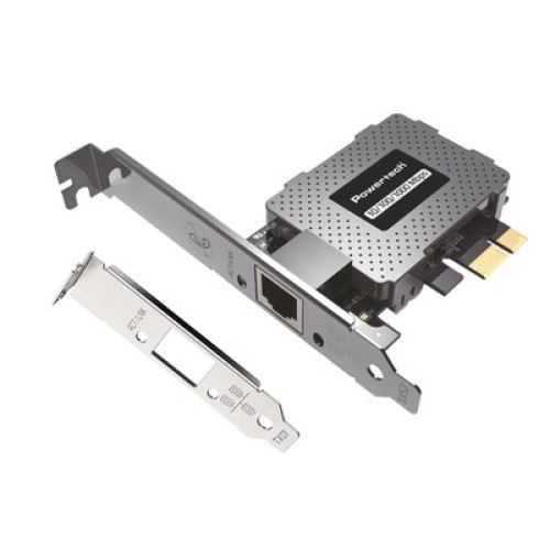 Powertech POWERTECH κάρτα επέκτασης δικτύου PCIe σε RJ45 PT-1453, 1000Mbps