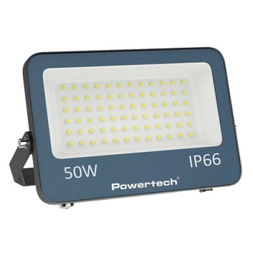 Powertech POWERTECH LED προβολέας PT-1459, 50W, 4000K, 4500lm, IP66