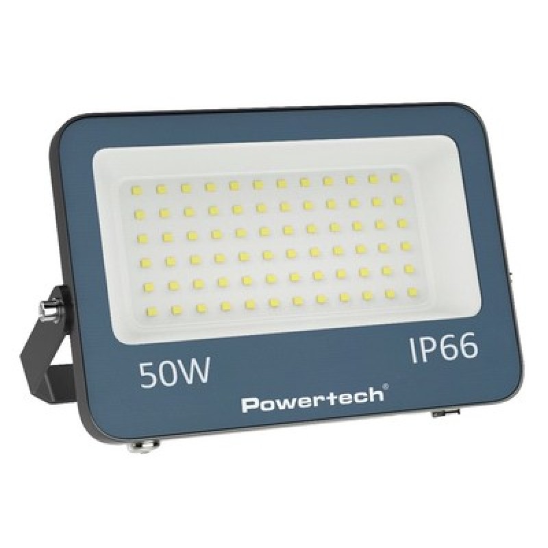 Powertech POWERTECH LED προβολέας PT-1459, 50W, 4000K, 4500lm, IP66