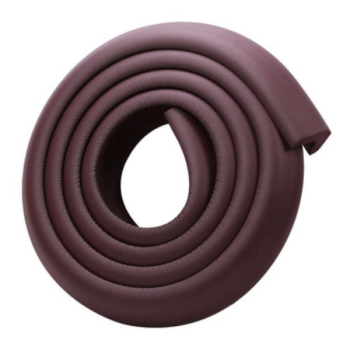 UNBRANDED Προστατευτική ταινία γωνίας επίπλων AG444C με αυτοκόλλητο, 2m, καφέ