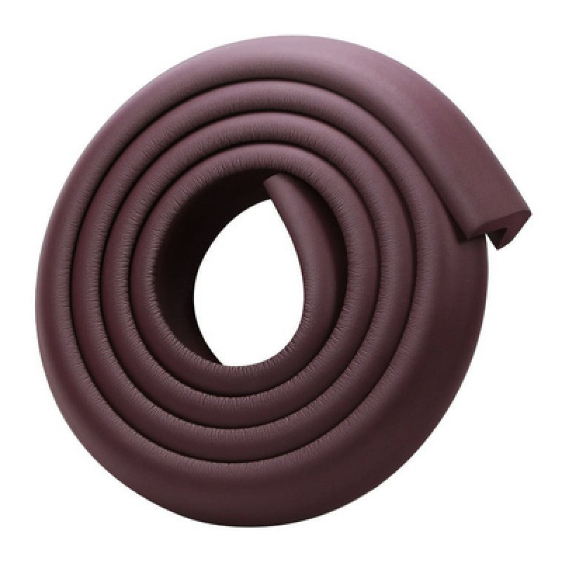 UNBRANDED Προστατευτική ταινία γωνίας επίπλων AG444C με αυτοκόλλητο, 2m, καφέ