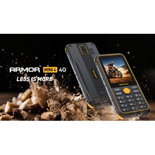 ULEFONE ULEFONE κινητό τηλέφωνο Armor Mini 4, IP68, 2.8