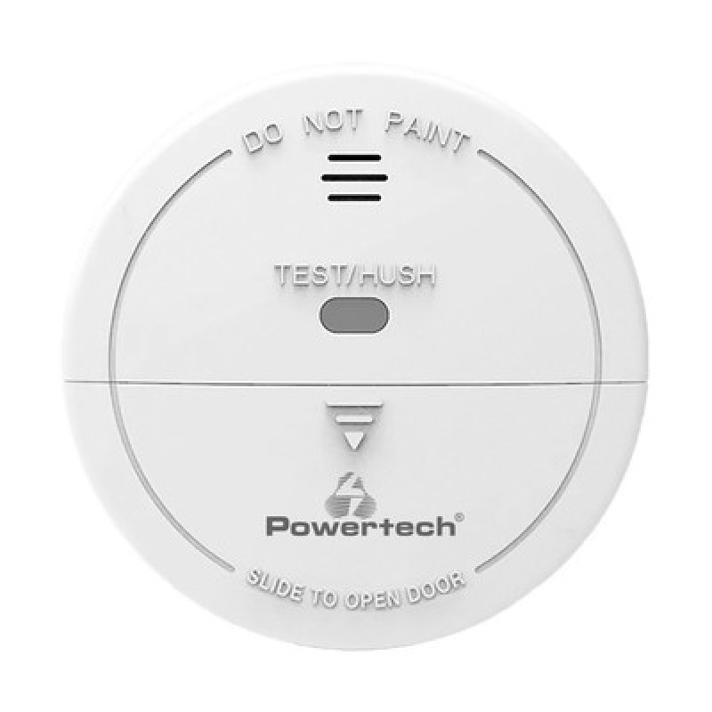 Powertech POWERTECH ασύρματος ανιχνευτής καπνού PT-1464 για συναγερμούς, Wi-Fi, TUYA