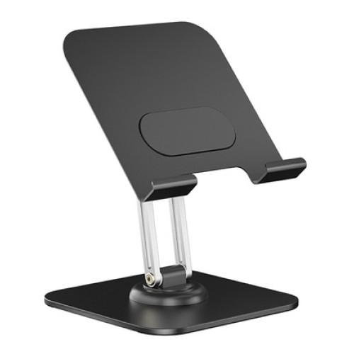 Powertech POWERTECH επιτραπέζια βάση για tablet PT-1494, περιστρεφόμενη, foldable, μαύρη