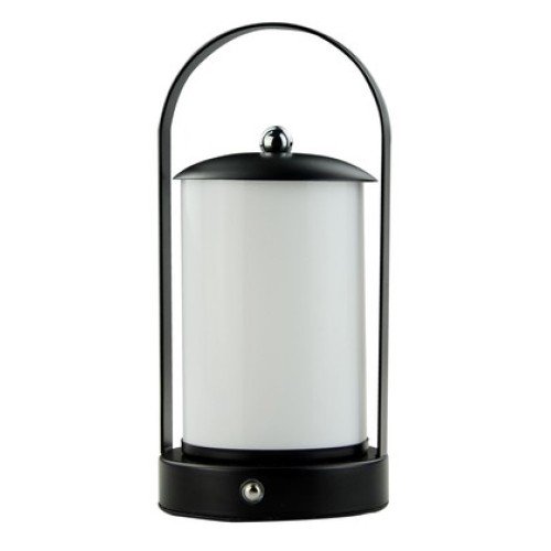 Powertech POWERTECH LED επιτραπέζιο φωτιστικό HLL-0192 με λαβή, ρυθμιζόμενο, επαναφορτιζόμενο, μαύρο