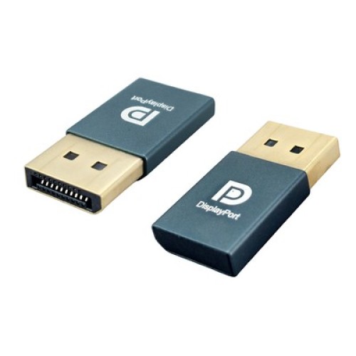 Powertech POWERTECH DisplayPort display emulator plug CAB-DP082 με LED, 4K/17Hz, γκρι