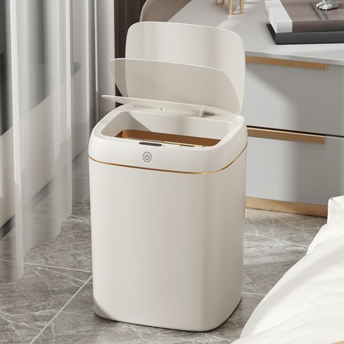 HOME USE HOME USE κάδος απορριμμάτων HUH-0251 με φωτοκύτταρο, 9lt, λευκός