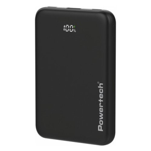 Powertech POWERTECH power bank PT-1502 με οθόνη, 10000mAh, 22.5W, μαύρο