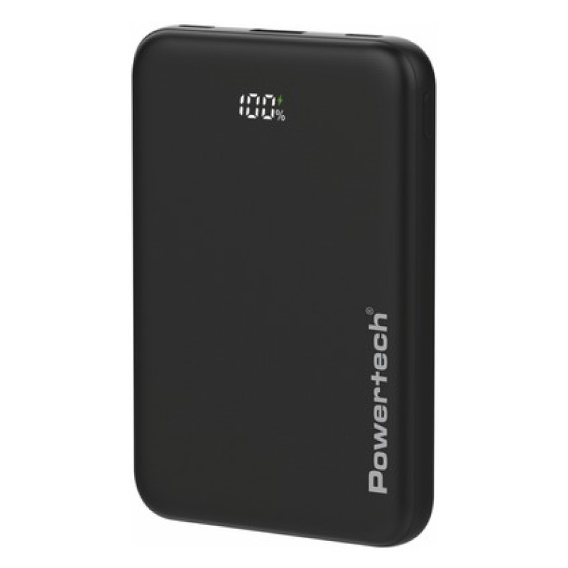 Powertech POWERTECH power bank PT-1502 με οθόνη, 10000mAh, 22.5W, μαύρο