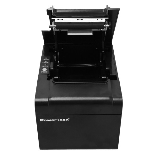 Powertech POWERTECH θερμικός εκτυπωτής αποδείξεων PT-1506, USB/Ethernet/Serial, auto cutter, μαύρος