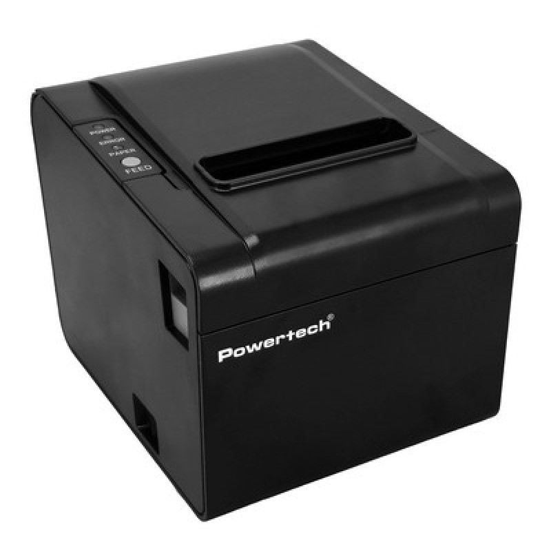 Powertech POWERTECH θερμικός εκτυπωτής αποδείξεων PT-1506, USB/Ethernet/Serial, auto cutter, μαύρος