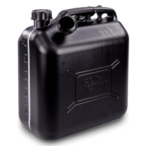 PROPLUS PROPLUS δοχείο καυσίμων 530047 με σπιράλ, πλαστικό, 20lt, μαύρο