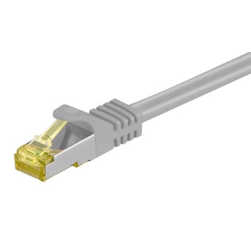 GOOBAY GOOBAY καλώδιο δικτύου 91567, CAT 7 S/FTP, copper, 500MHz, 0.25m, γκρι