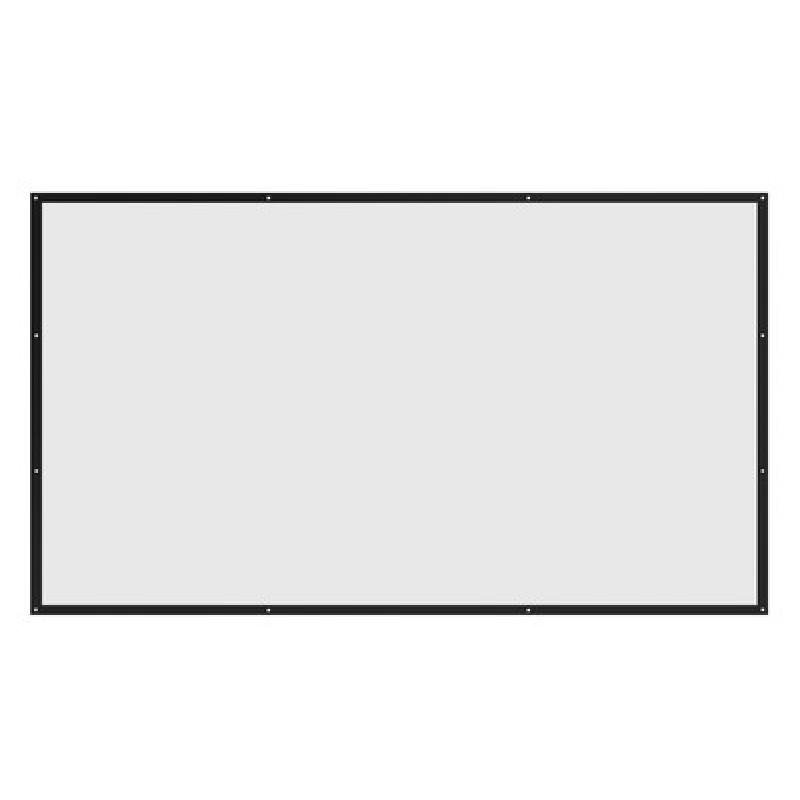 Brateck BRATECK οθόνη προβολής projector τοίχου PEGA100, 221x124cm, 16:9/100