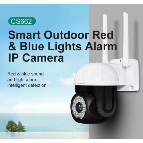 VSTARCAM VSTARCAM smart κάμερα CS662, 3MP, WiFi, PTZ, SD, IP66
