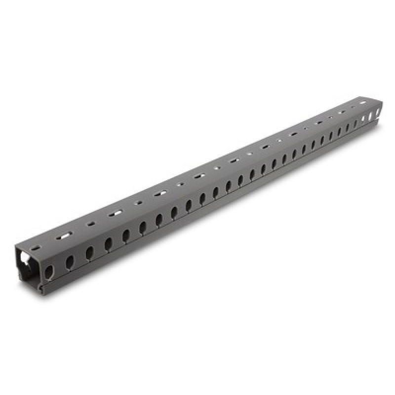 DELOCK DELOCK cable management 22028, πλαστικό, 30x30mm, 1m, γκρι