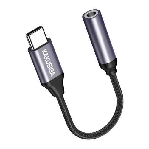 KAKUSIGA KAKUSIGA αντάπτορας USB-C σε 3.5mm KSC-428, γκρι