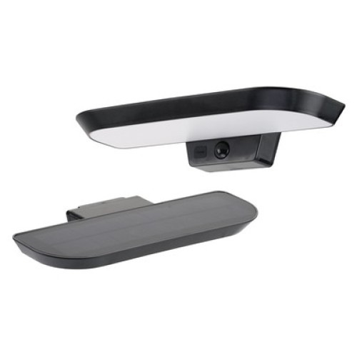 Powertech POWERTECH LED ηλιακό φωτιστικό PT-1516 με αισθητήρα κίνησης, 6W, 2000mAh, μαύρο