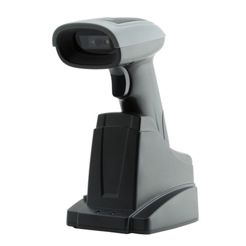 GTCODESTAR GTCODESTAR barcode scanner GT-1901C με βάση, 1D & 2D, ενσύρματο & ασύρματο, Bluetooth, 2000mAh, μαύρο