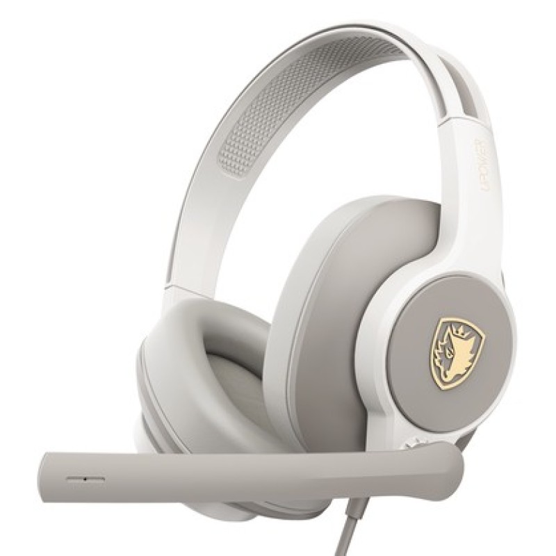 SADES SADES gaming headset UPOWER, 3.5mm σύνδεση, 40mm, γκρι