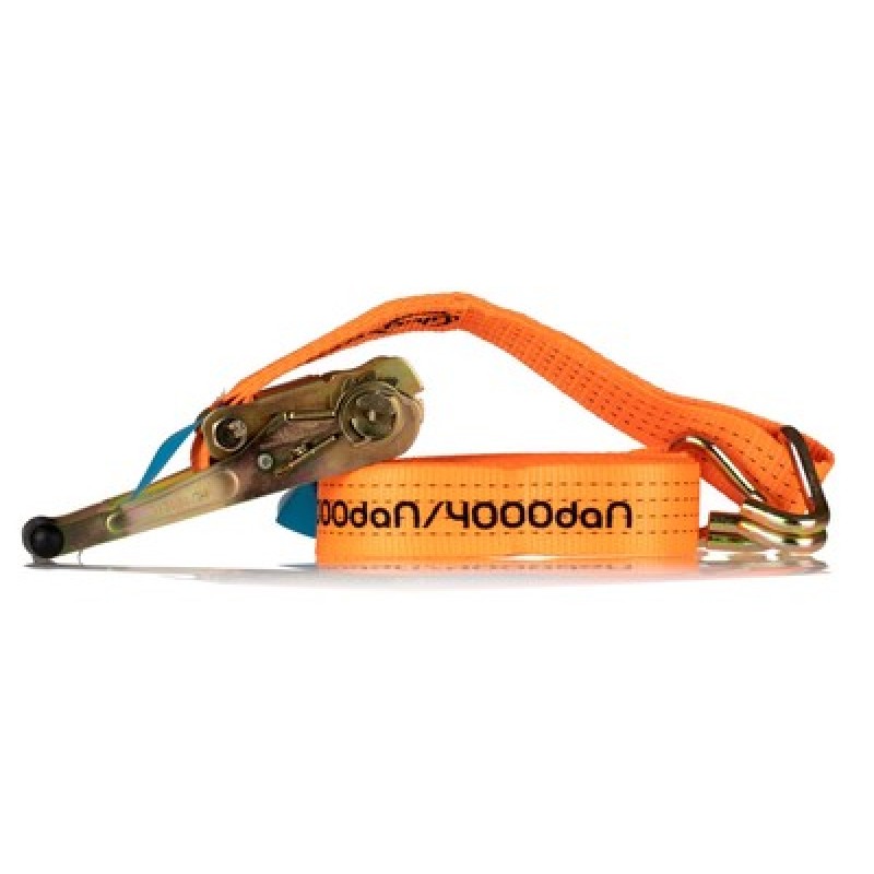 ALCA ALCA ιμάντας πρόσδεσης φορτίου 406400 με καστάνια & γάντζο, 8m, έως 4T